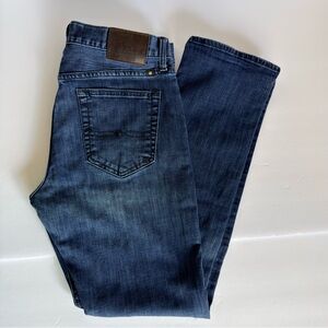 Lucky Brand Jeans 121 Heritage Slim Dark Wash Straight Men's 32/32
